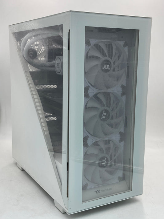 Thermaltake 2023 LCGS Avalanche i477T AIO Liquid Cooled CPU White Gaming Desktop Core i7-13700F 3.90GHz 32GB RAM 2TB NVMe MSI GeForce RTX 4070 Ti