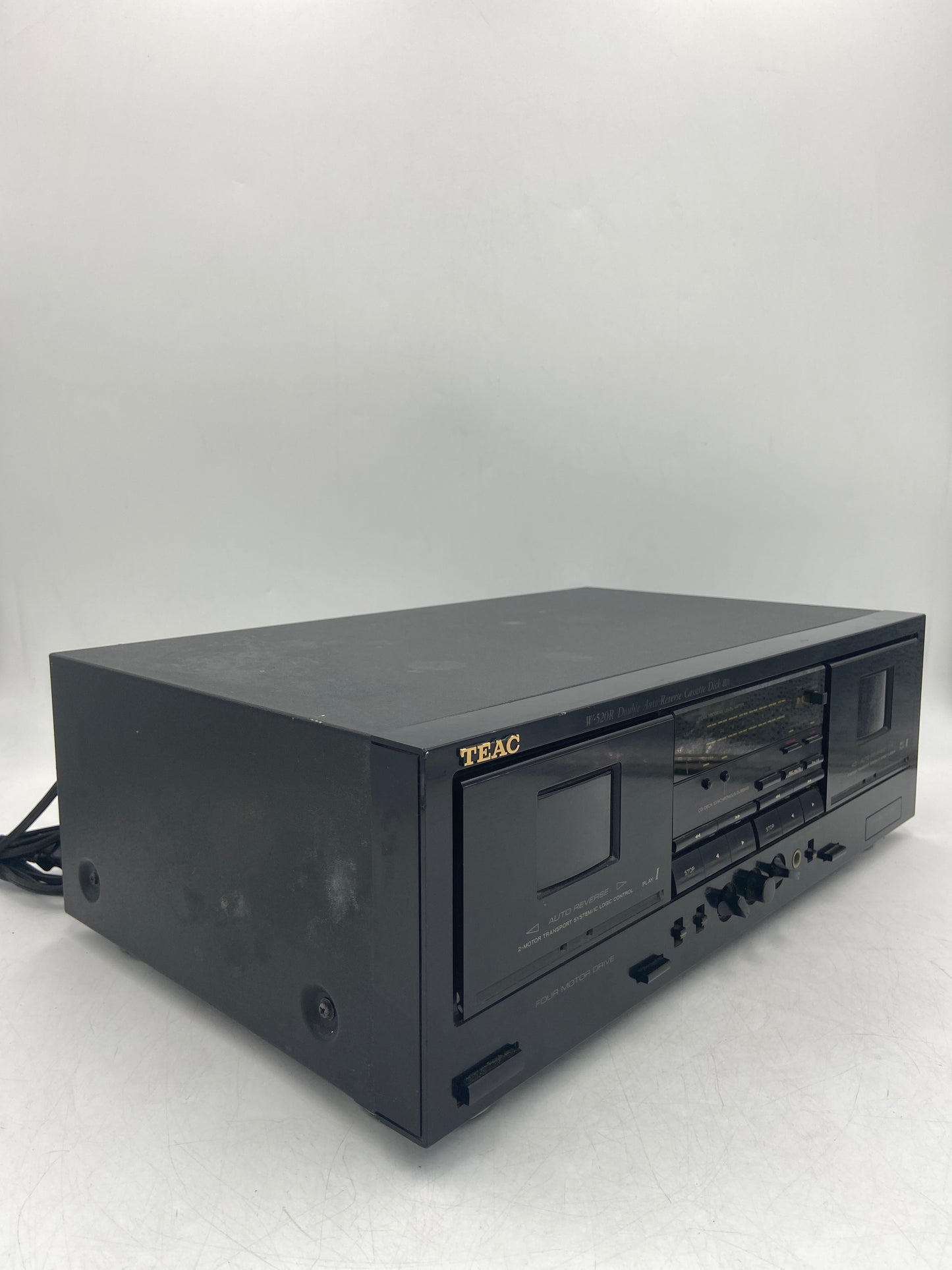 TEAC Dual Auto Reverse Dolby HX Pro Cassette Deck W-520R