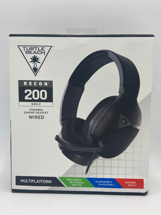 New TURTLE BEACH RECON 200 WIRED GAMING HEADSET 3006392