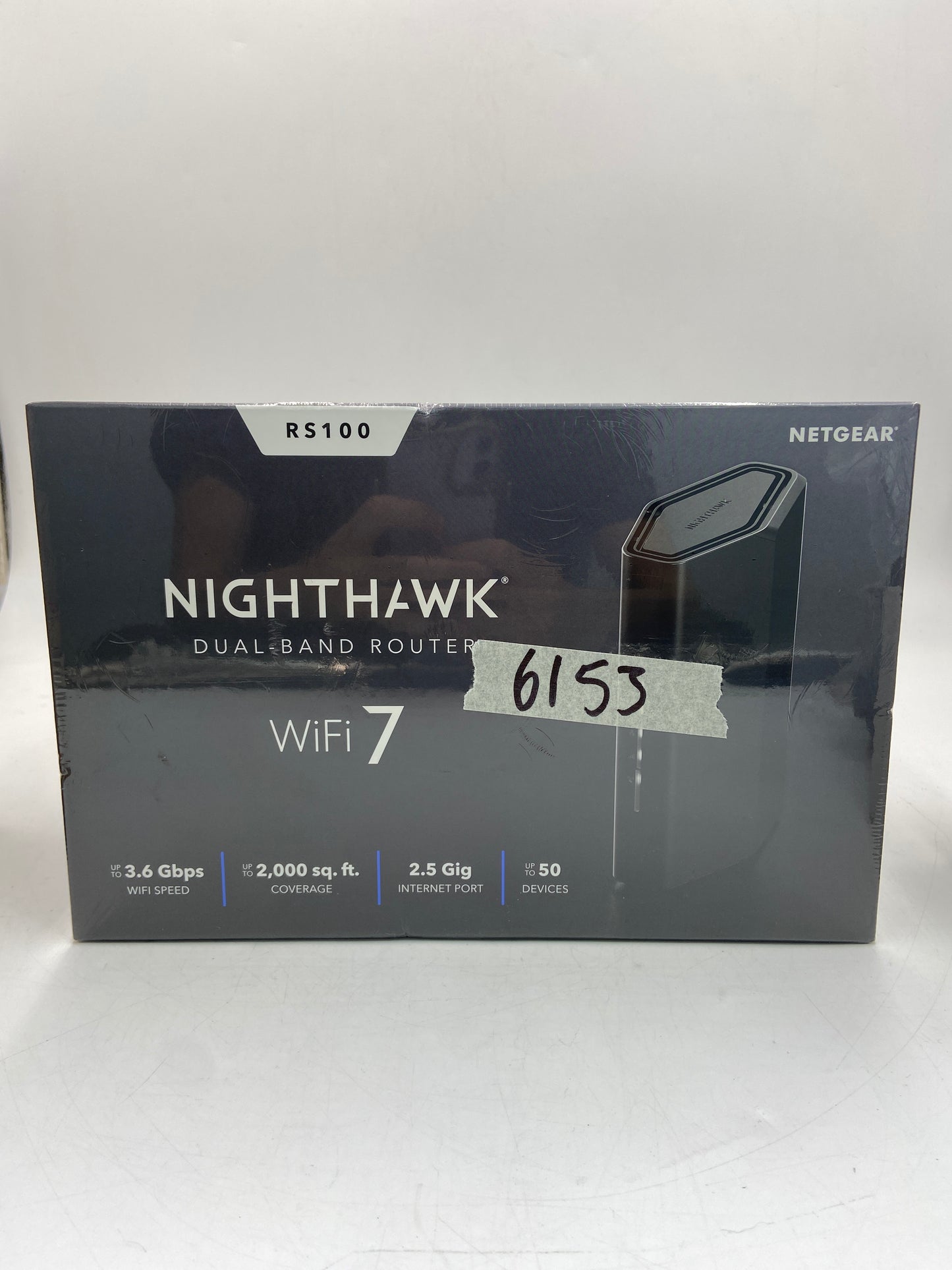New NIGHTHAWK RS100 Dual-Band Router WiFi 7