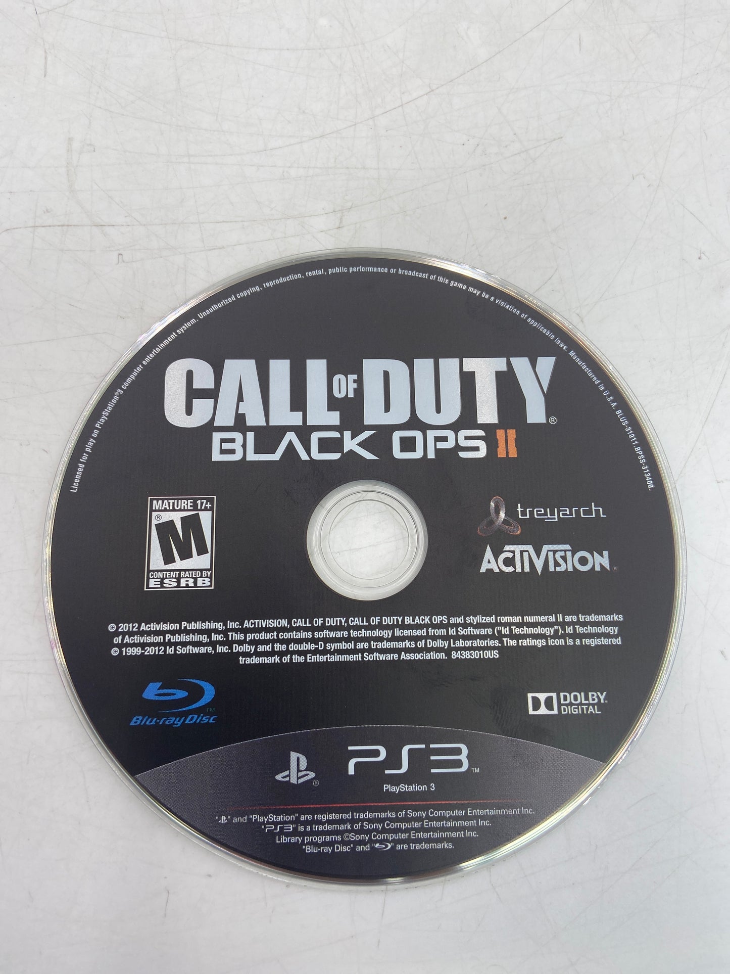 Lot of 3 Sony PlayStation 3 PS3 Games Black Ops Lot