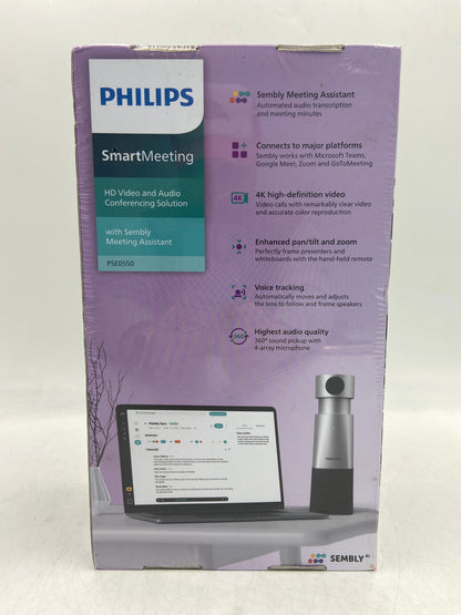 New Phillips Smartmeeting HD Video and Audio Conferencing Solution PSE0550