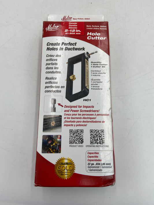 New Malco HC1 Hole Cutter