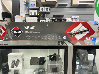 New Open Box Rubi Tile Cutter Fast & Easy Speed Plus Aluminum Steel Tile Cutter RP 30"