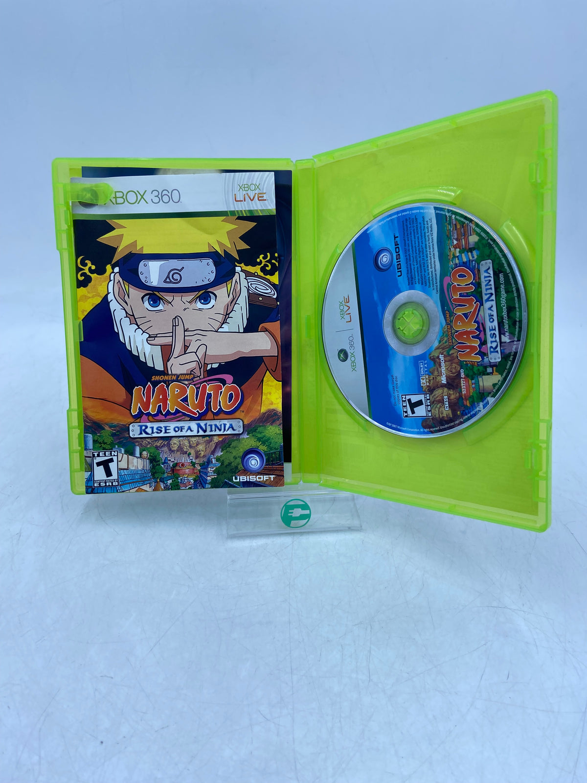 Naruto: Rise of A Ninja (Microsoft Xbox 360, 2007)