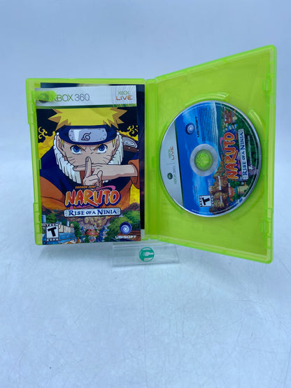 Naruto: Rise of A Ninja (Microsoft Xbox 360, 2007)