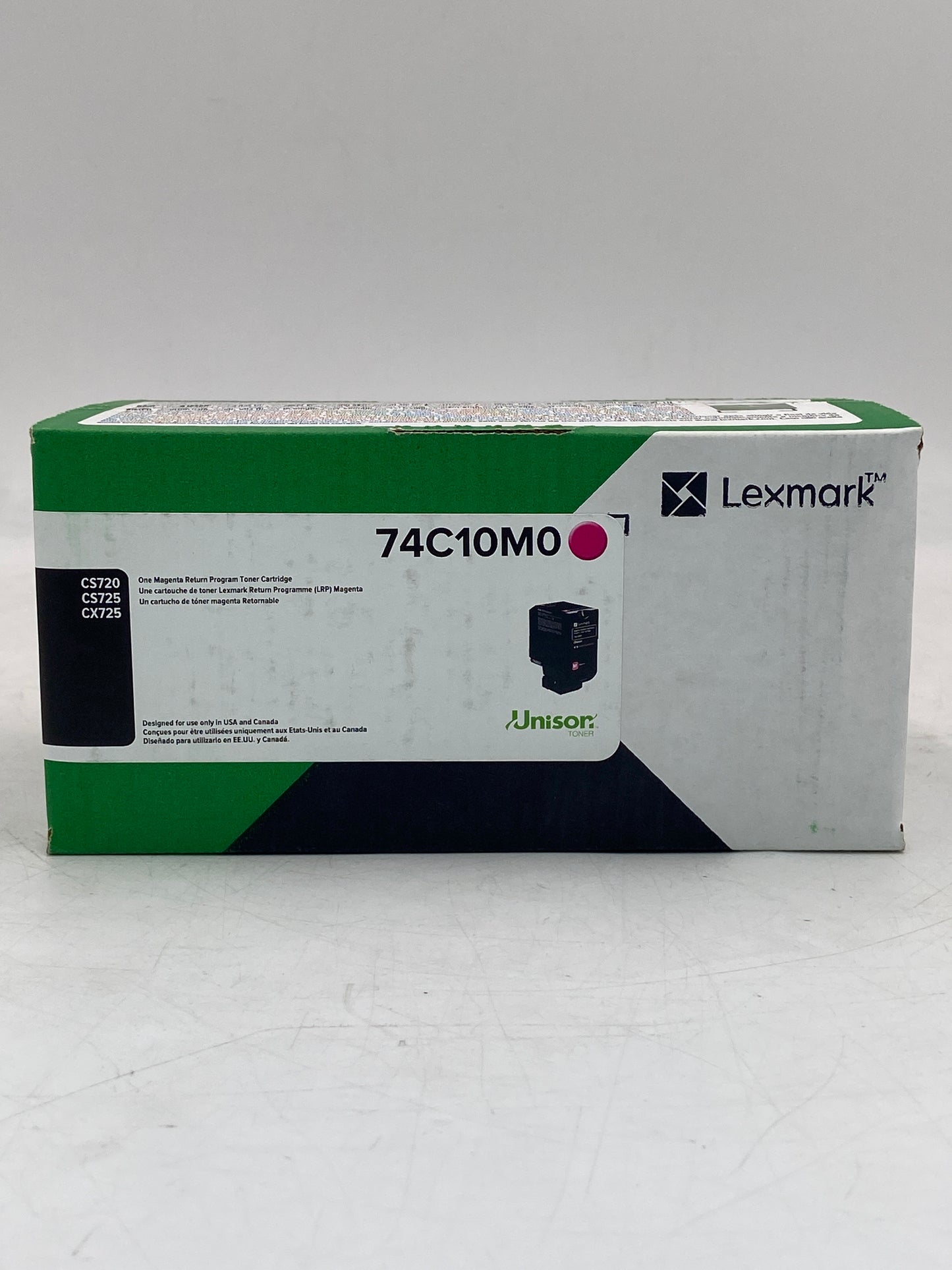 New Lexmark 74C10M0 CS720 Magenta Toner Cartridge