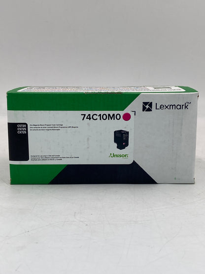 New Lexmark 74C10M0 CS720 Magenta Toner Cartridge