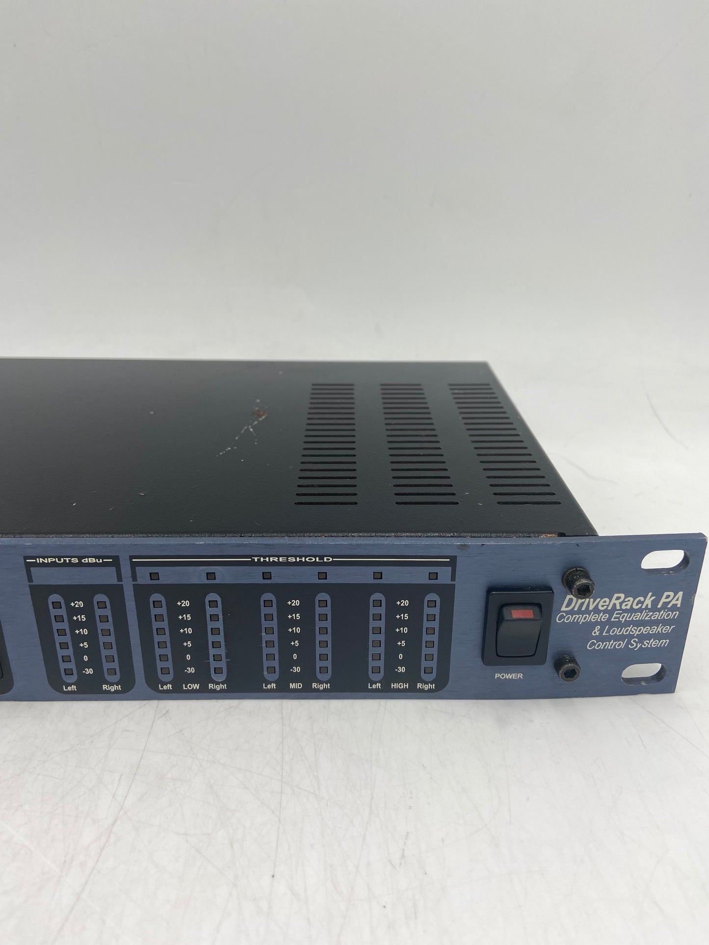 dbx DriveRack PA Professional Equalization and Loudspeaker Control System DBXPA