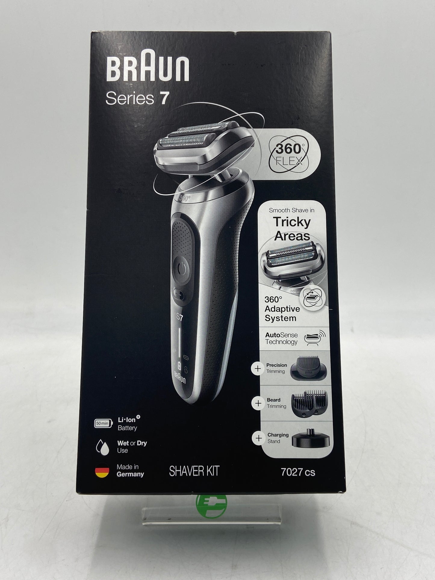 New Braun Series 7 360 Flex Electric Waterproof Shaver Kit 7027 CS