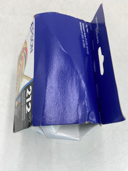 New Epson 212 C13T02R620 Black, Yellow, Cyan and Magenta Ink Cartridge EXP 08/2028