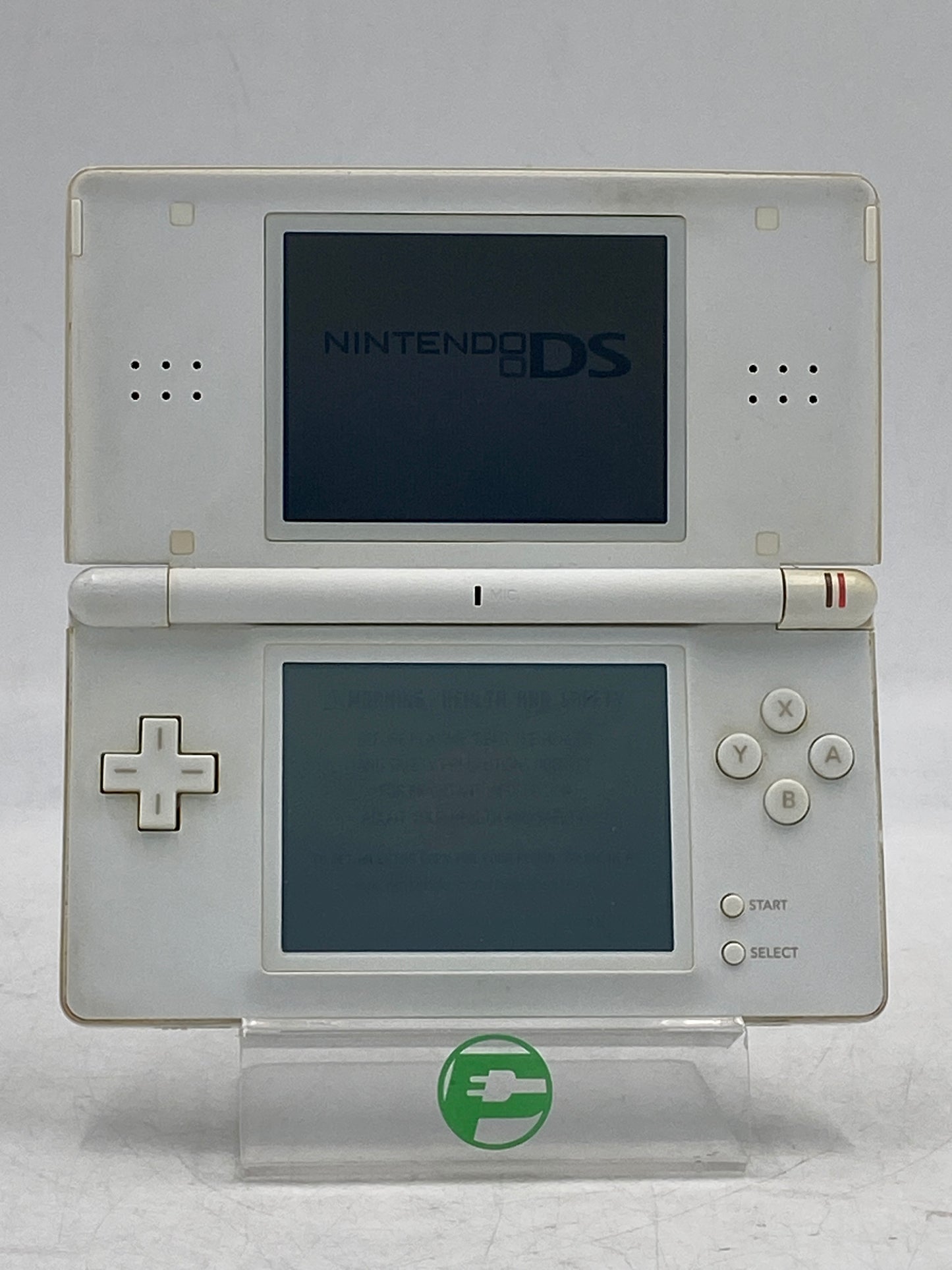 Broken Nintendo DS Lite Handheld Game Console Only USG-001 White - Does Not Read Games