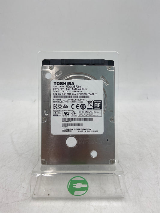 Toshiba 2.5" MQ01ABF050 500GB SATA III 6Gbps HDD 5400 RPM Hard Drive