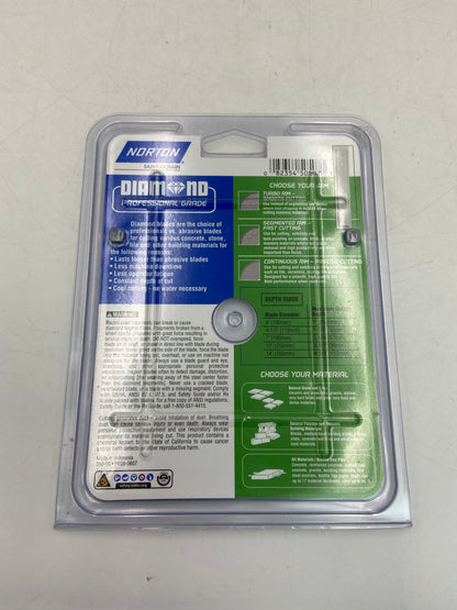New Norton 4 1/2" Segmented Rim Fast Cutting Blade
