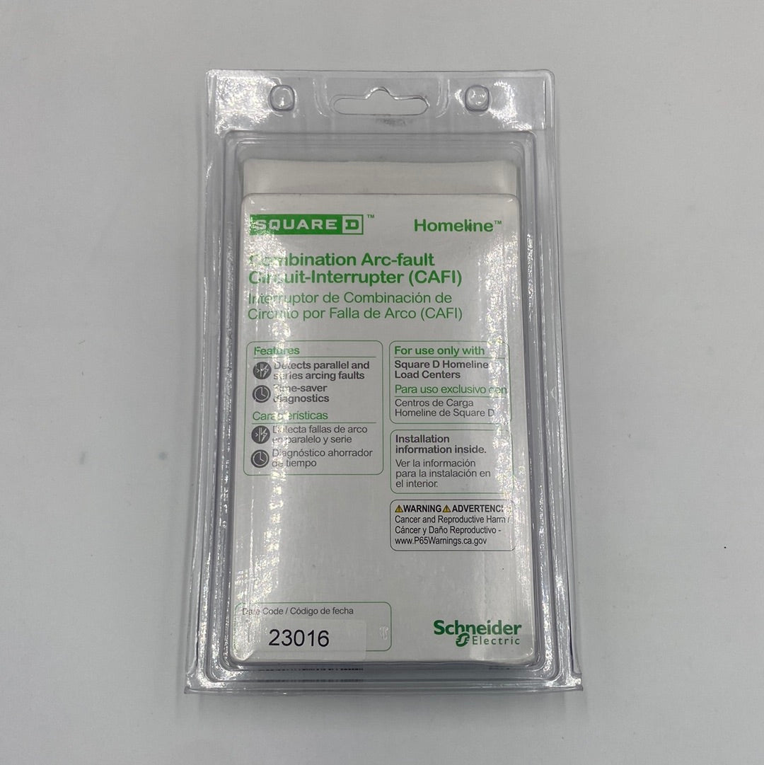 New Square D HOM120CAFIC Combination Arc-Fault Circuit-Interrupter 20A