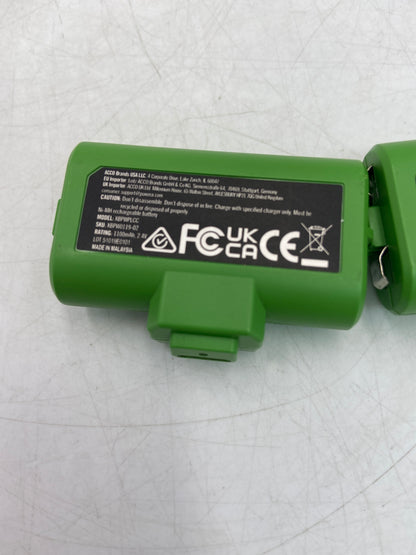 ACCO Brand Lot of 2 XBPWPLCC Rechargeable Battery for Microsoft Xbox XBW0119-02