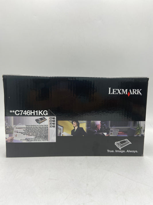 New Lexmark C746H1KG Black Toner Cartridge