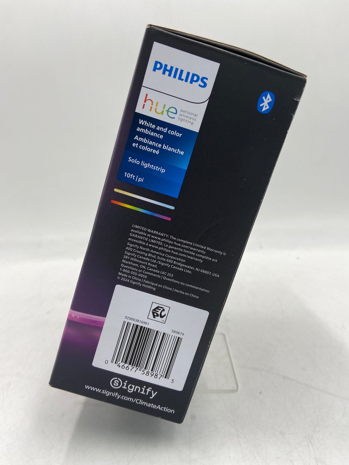 New Open Box Phillips Hue Solo 10ft Light Strip White and Color Ambiance LED Smart Light