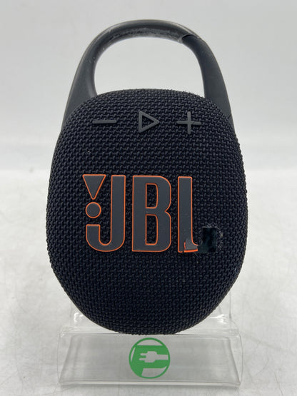 JBL Clip 5 Portable Waterproof Bluetooth Speaker Black CLIP5G