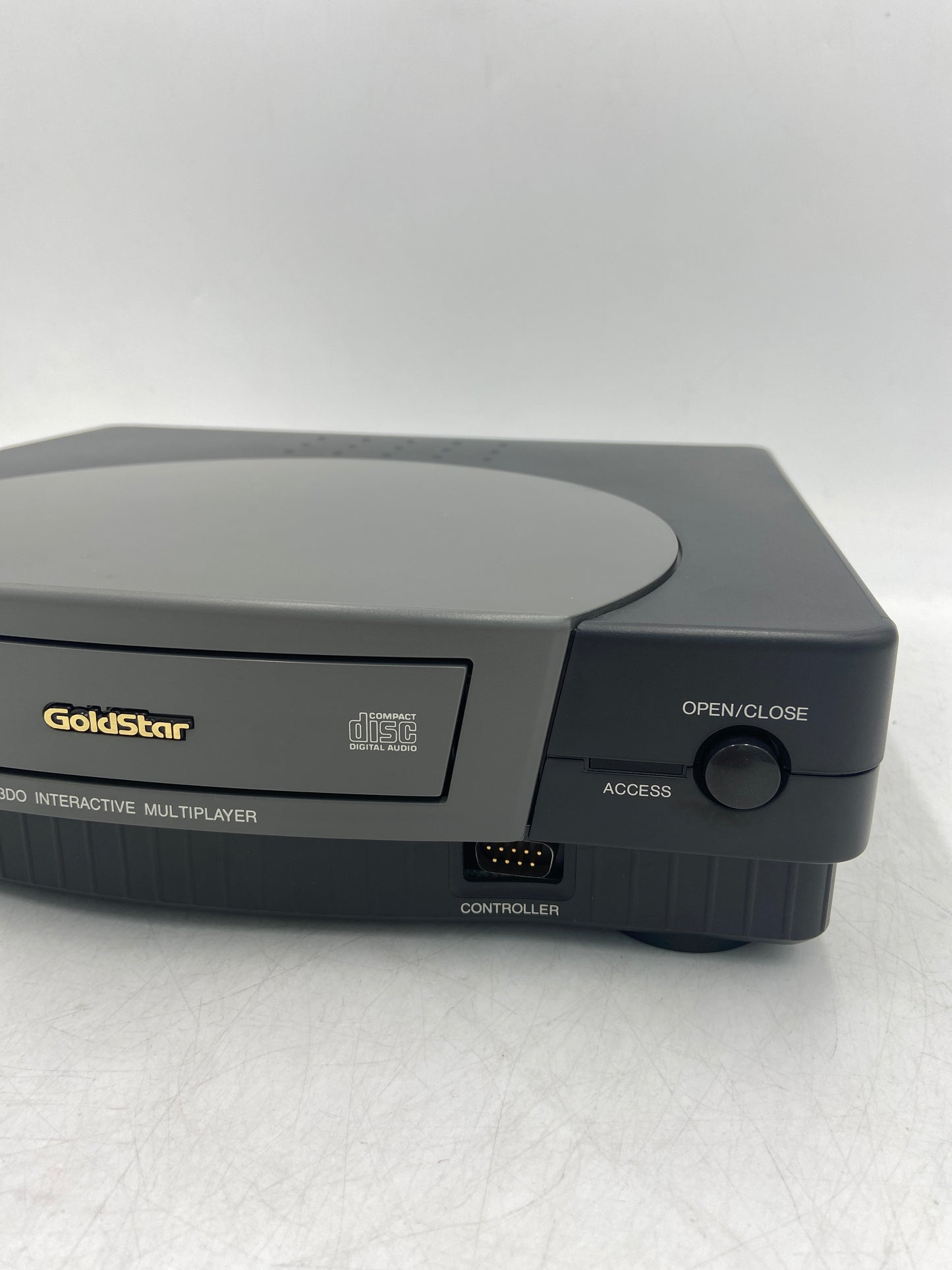 Goldstar 3DO Vintage Gaming Console Black and Silver