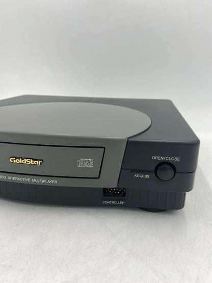 Goldstar 3DO Vintage Gaming Console Black and Silver
