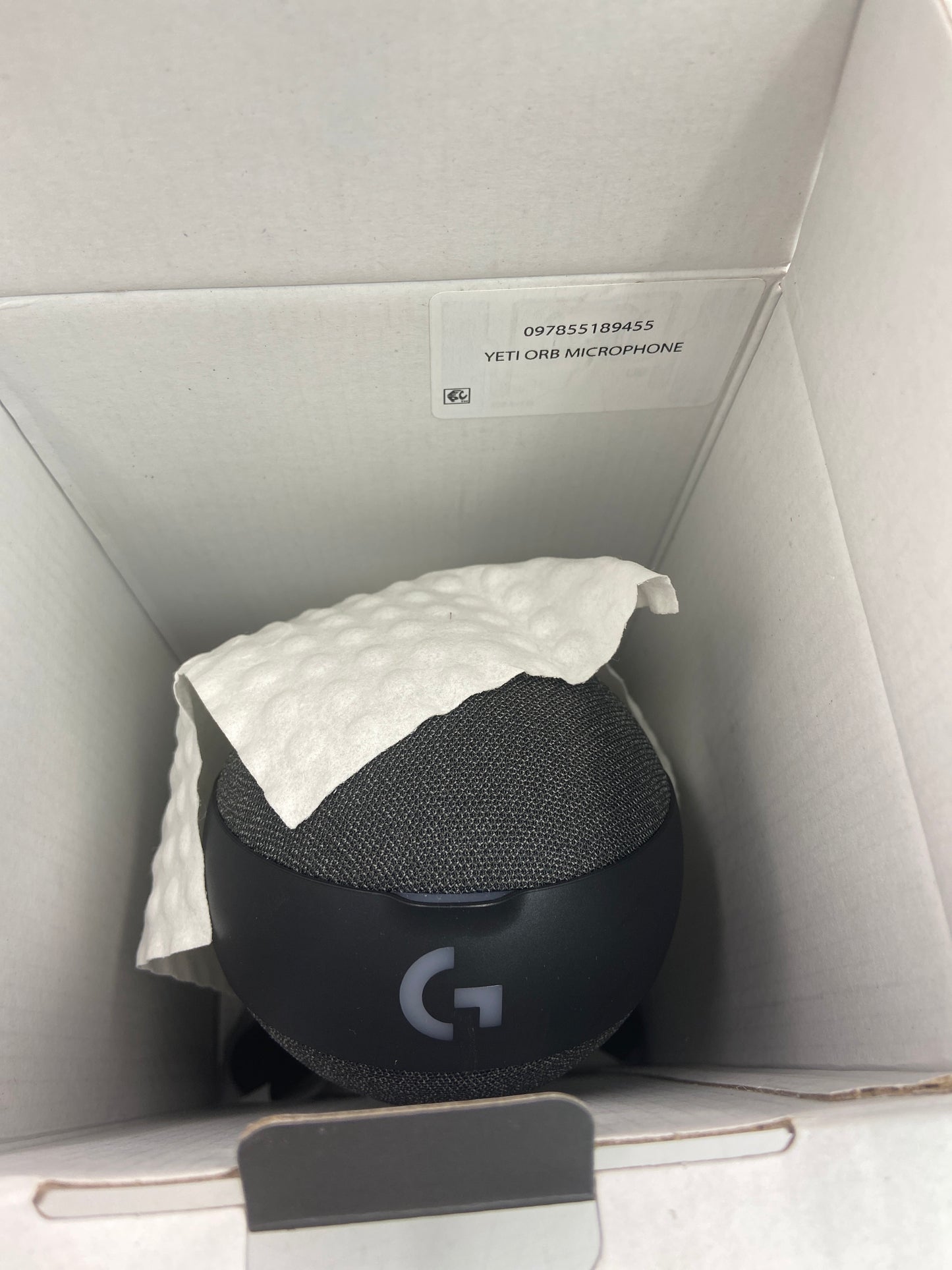New Logitech Yeti Orb RGB Condenser Gaming Mic 988-000549