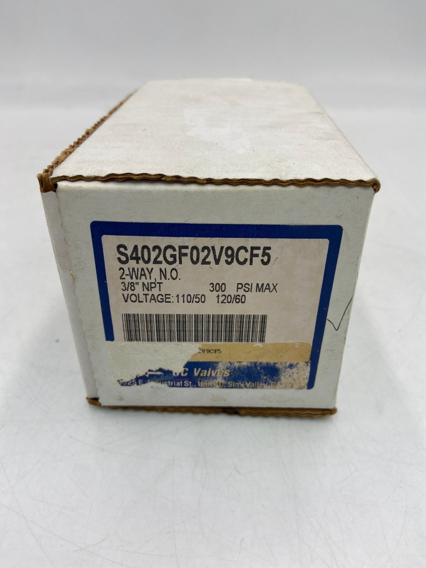 New GC VALVES S402GF02V9CF5 3/8'' NPT 2-Way Normally Open Valve