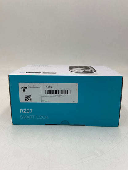 New Veise  Smart Lock (Satin Nickel) Finger Print Smart Lock for Door RZ07