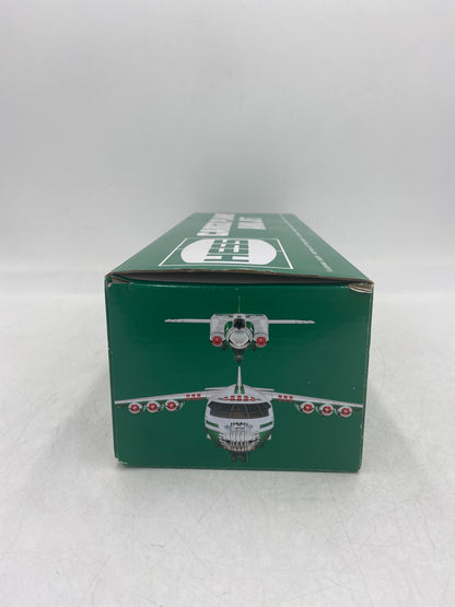 New Hess 2022 Cargo Plane and Jet White Green 58 Year Anniversary Collectible Toy