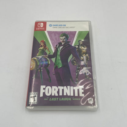 Fortnite: The Last Laugh Bundle (Nintendo Switch, 2020) Case Only