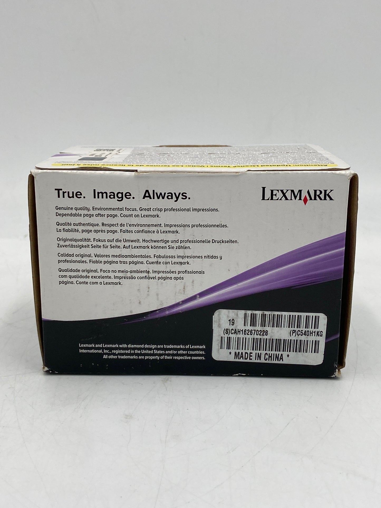 New Lexmark C540H1KG Black Toner Cartridge