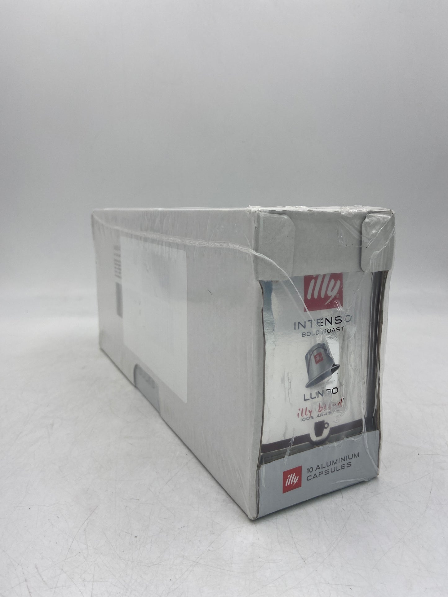 New Illy Intenso Bold Roast 100% Arabica 10-Pack Case Aluminum Coffee Capsules (100 Capsules total)