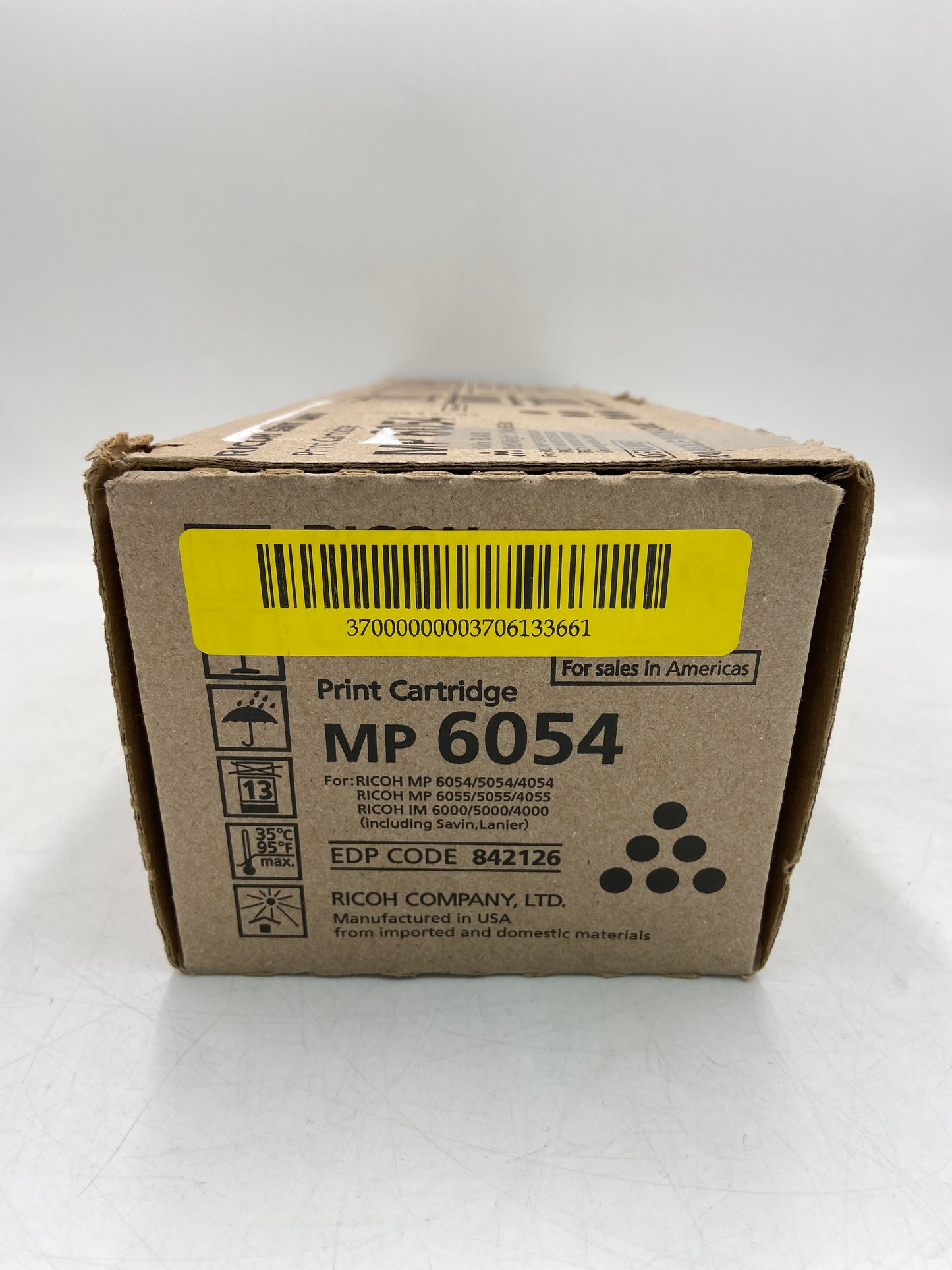 New Open Box Ricoh MP 6054 1333-86-4 Black Print Cartridge