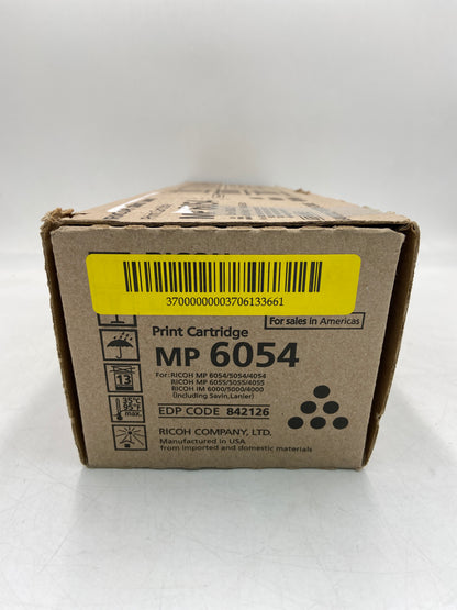 New Open Box Ricoh MP 6054 1333-86-4 Black Print Cartridge