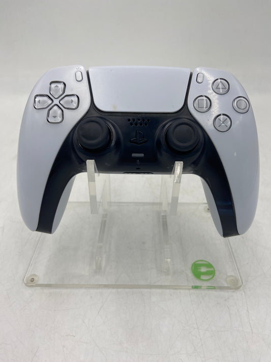 Broken PlayStation 5 PS5 DualSense Wireless Controller White CFI-ZCT1W Damaged Grip