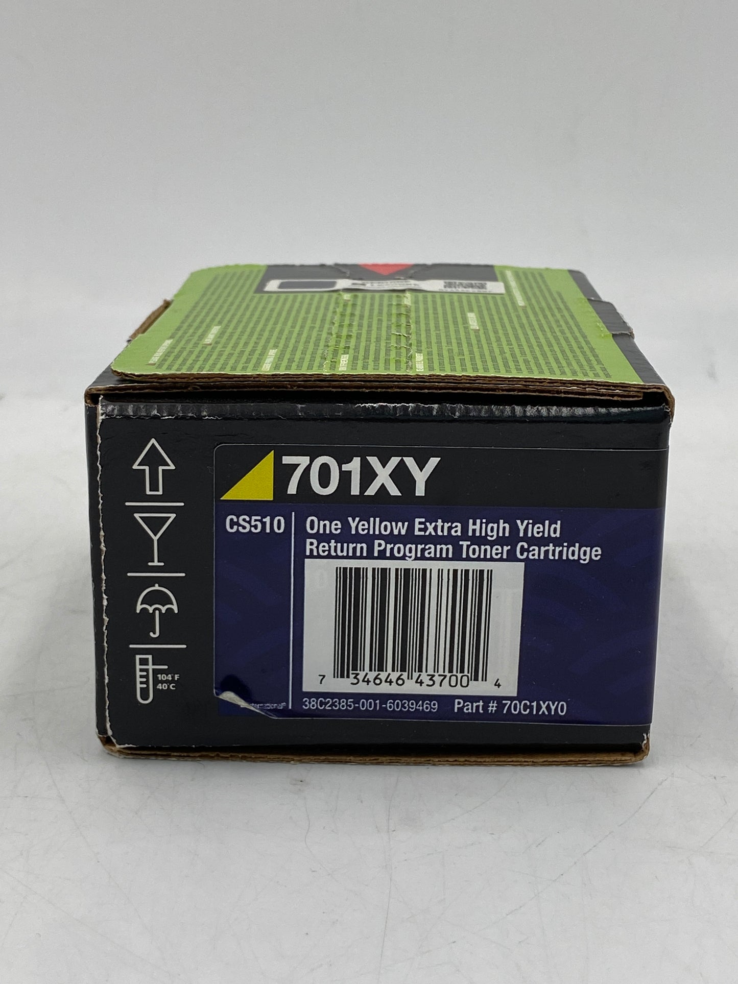 New Lexmark 701XY Yellow Toner Cartridge