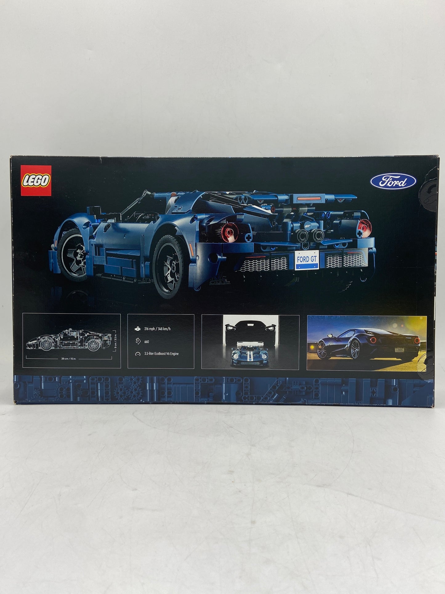 New LEGO Technic 2022 Ford GT Blue 42154 Building Toy 6425769