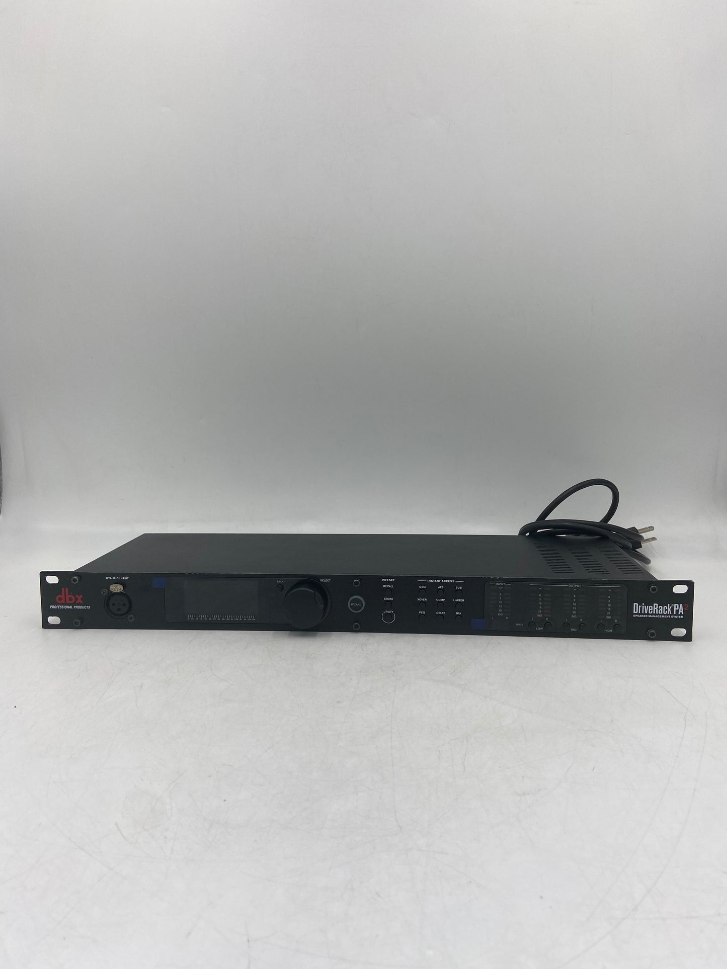 dbx  DriveRack PA2 Speaker Management System