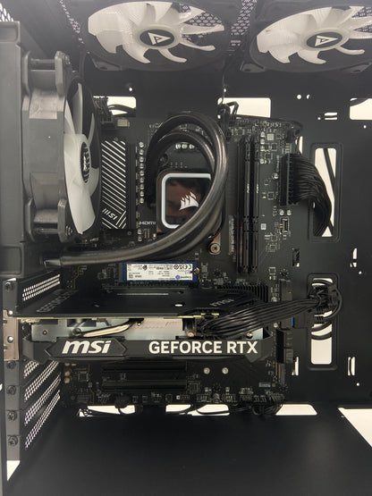 CyberPower Custom PC Black Ryzen 7 7700X 4.70GHz 16GB RAM 16GB SSD MSI GeForce RTX 4060 Ti Ventus 2X Black 8G OC