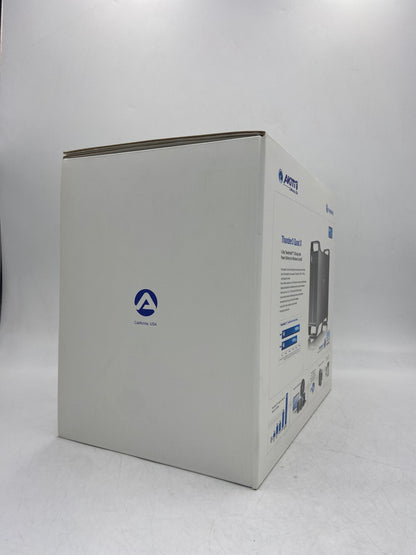 New Akitio Thunder3 Quad X 4-Bay Thunderbolt 3 Storage with Power Delivery T3QX-T3DIAY-AKTU