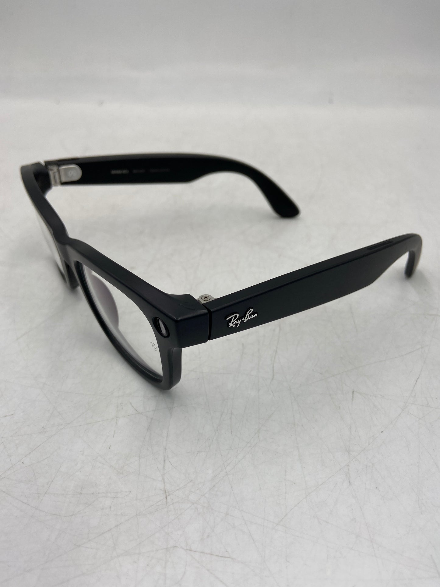Ray-Ban Meta RW4006 Transparent Lens Matte Black Frame Smart Glasses RW4006