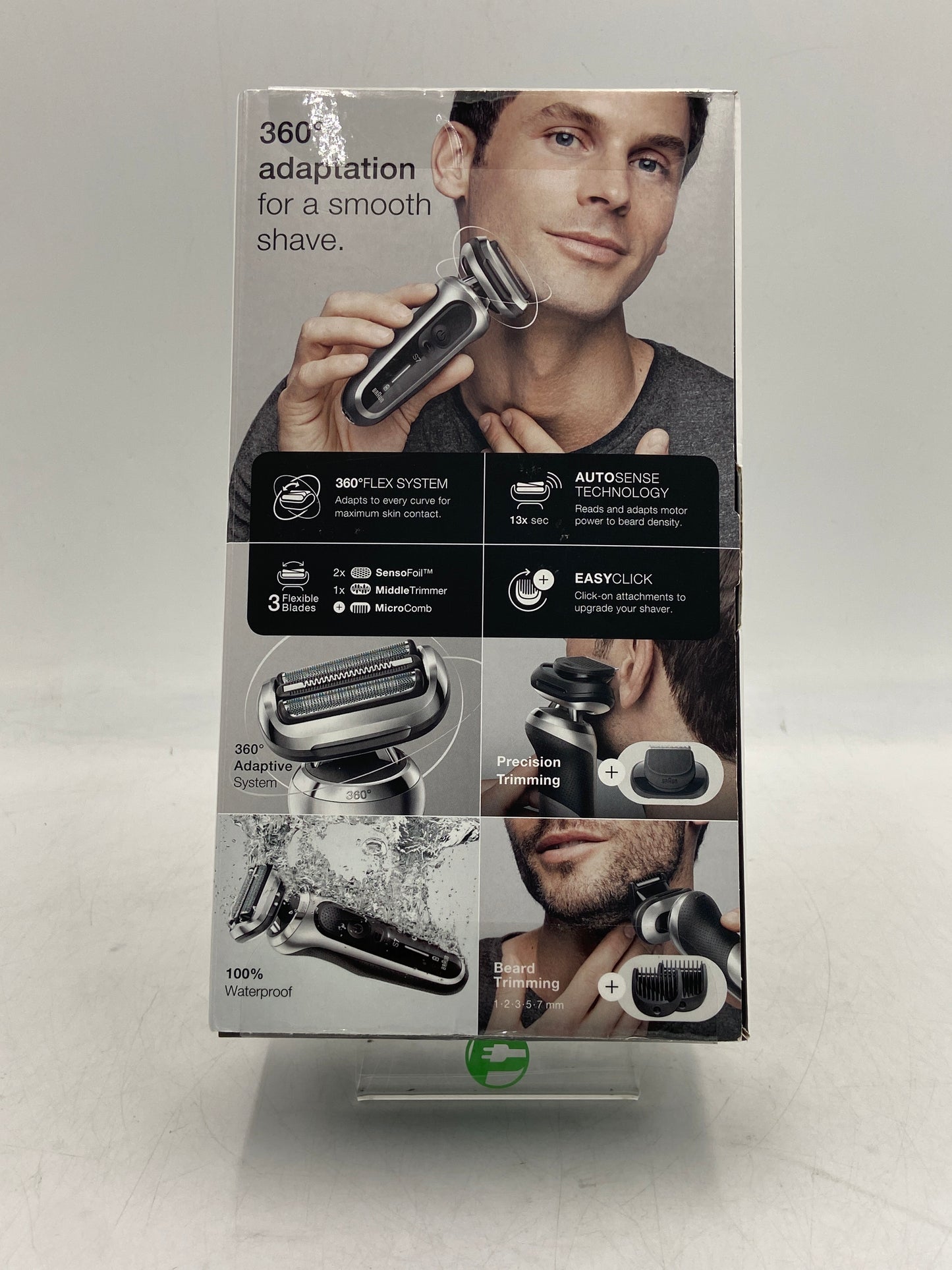 New Braun Series 7 360 Flex Electric Waterproof Shaver Kit 7027 CS
