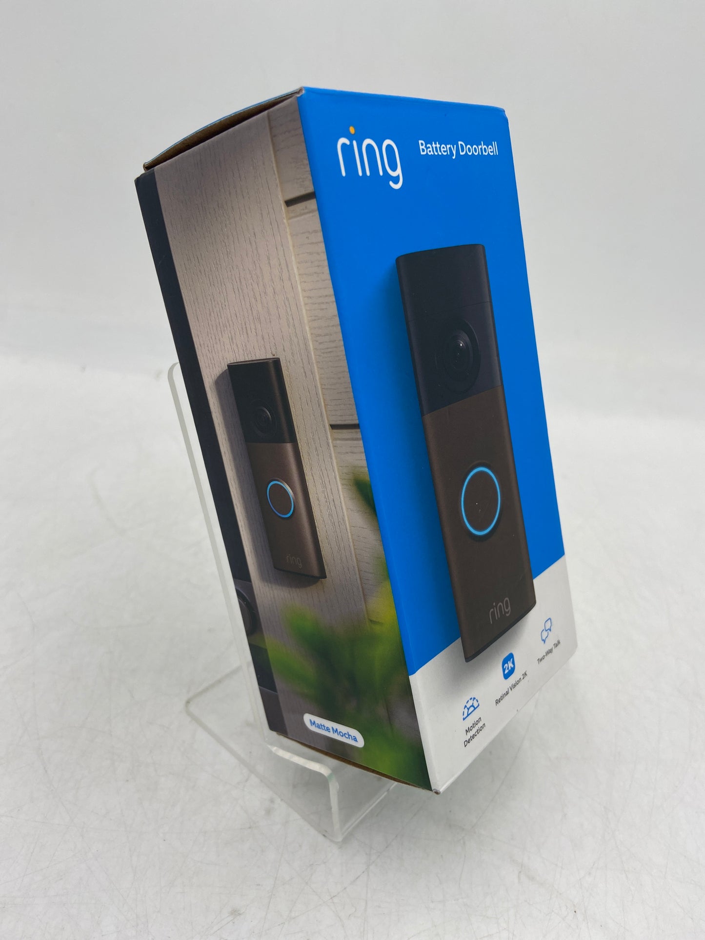New Ring Battery Doorbell 2026 2nd Gen Matte Mocha Home Surveillance Camera 5DFYA5