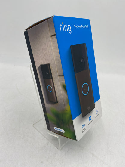 New Ring Battery Doorbell 2026 2nd Gen Matte Mocha Home Surveillance Camera 5DFYA5