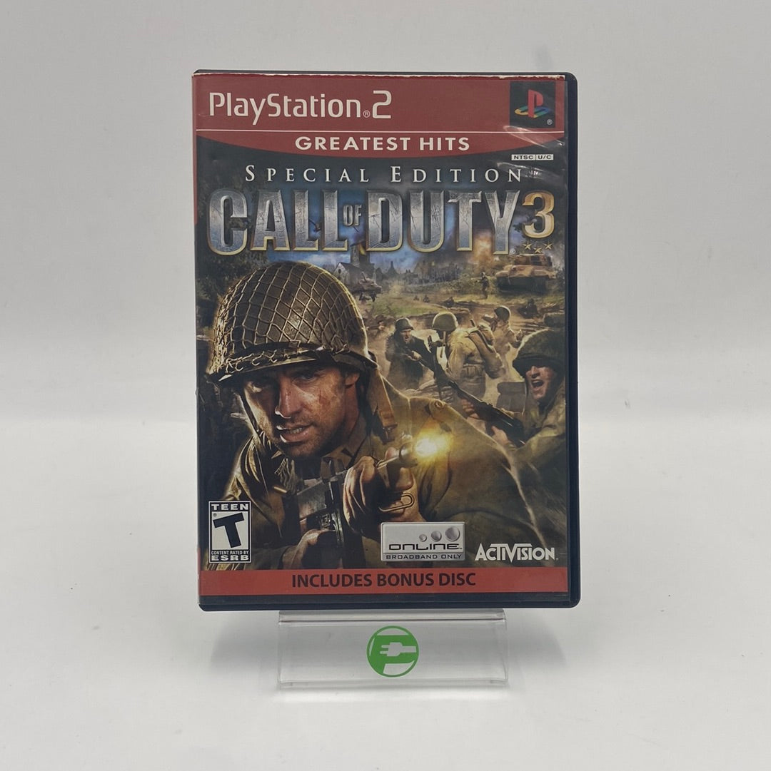 Call of Duty 3 [Special Edition] (Sony PlayStation 2 PS2, 2006)