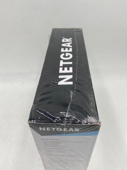 New Netgear 8-Port Gigabit Ethernet PoE+ Unmanaged Ethernet Switch GS108LP