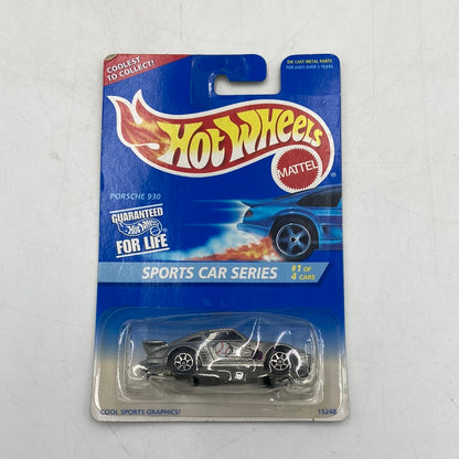 New Hot Wheels Mattel Sports Car Series Porsche 930 1/4 '59 Caddy 4/4