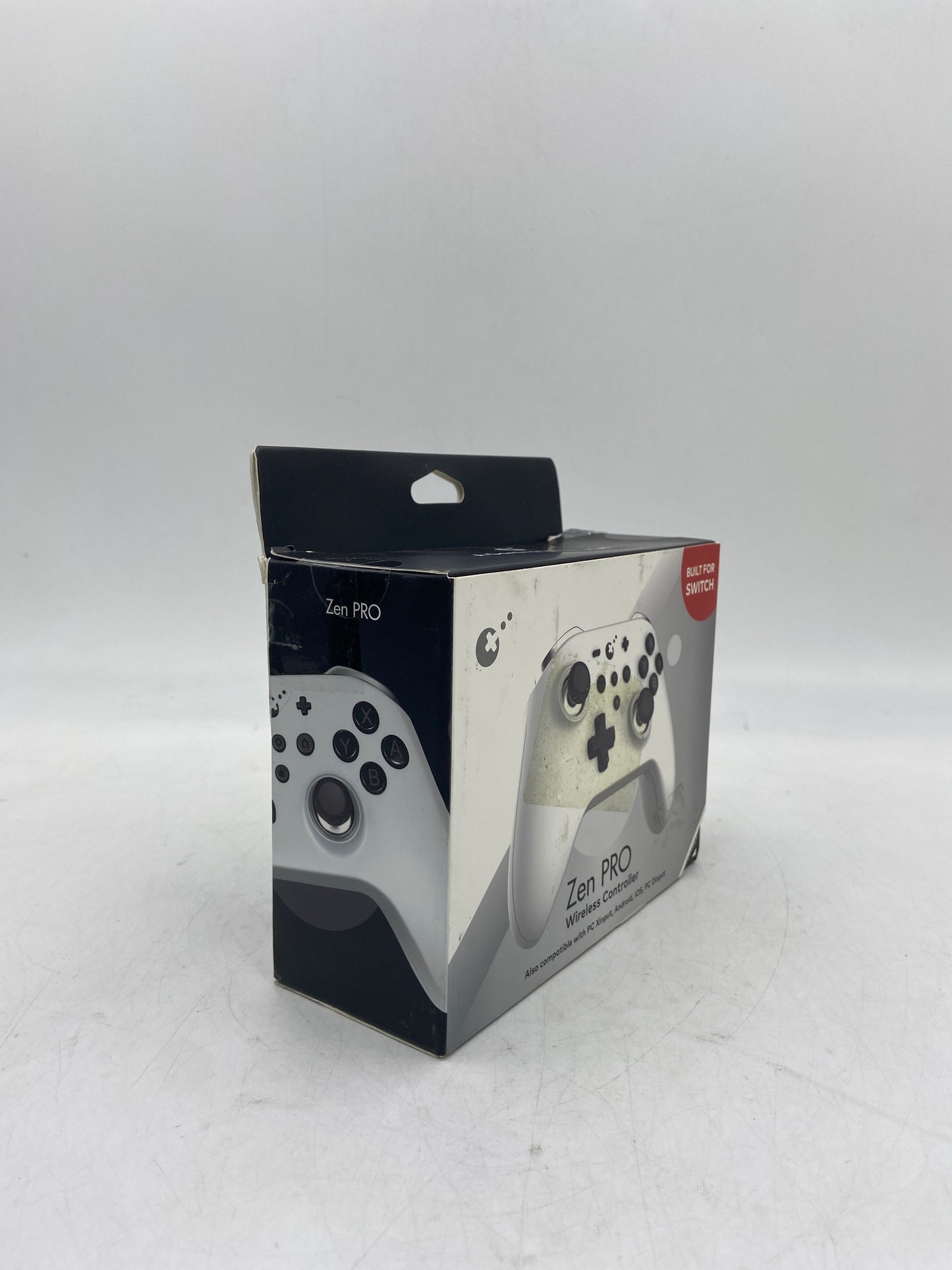 New Zen Pro for Nintendo Switch, PC, Android, iOS Wireless Gaming Controller NS09 (Black & White)