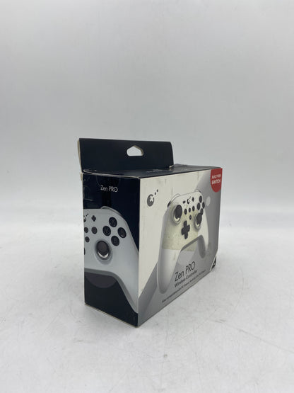 New Zen Pro for Nintendo Switch, PC, Android, iOS Wireless Gaming Controller NS09 (Black & White)