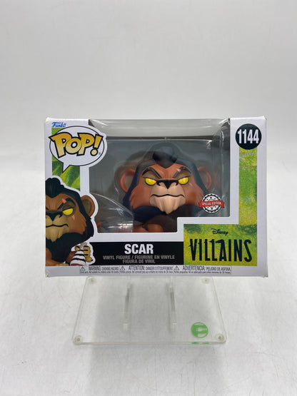 New Funko POP! Disney Villains The Lion King Scar 1144 Collectible Vinyl Figure